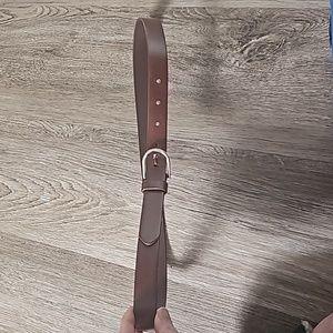 Banana Republic Leather Skinny Belt Size Small